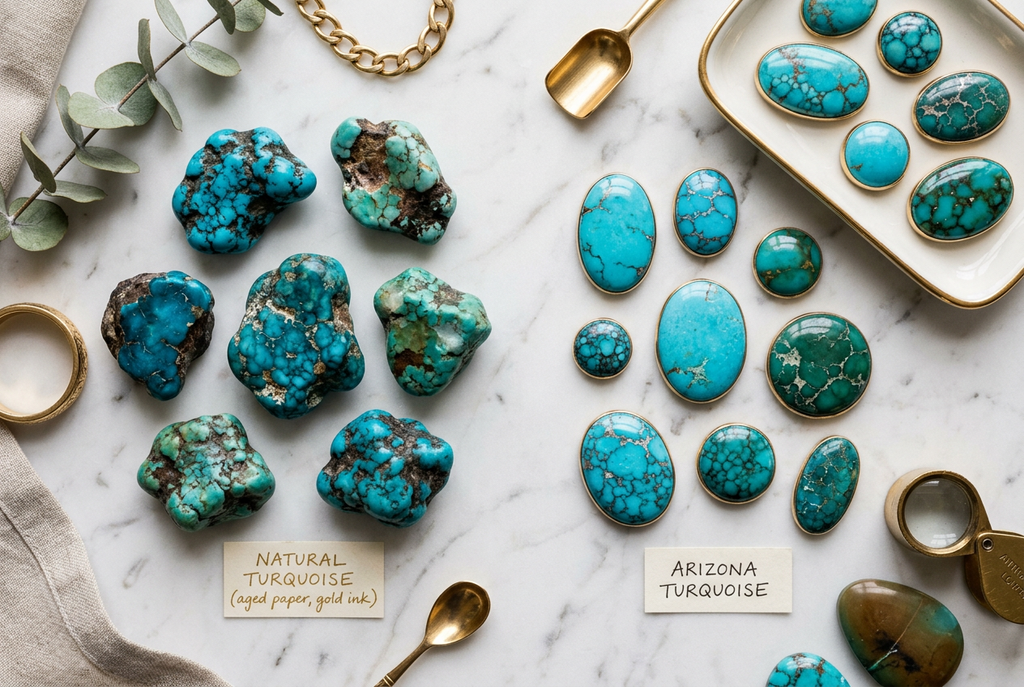 Natural Turquoise vs. Arizona Turquoise: A Complete Guide
