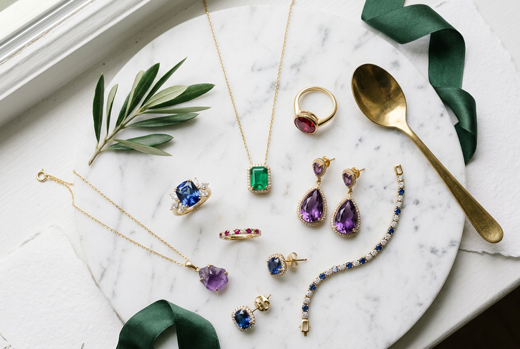 Natural Gemstone Jewelry