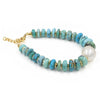 Tibetan Turquoise Pearl Chain Bracelet