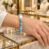 Tibetan Turquoise Pearl Chain Bracelet