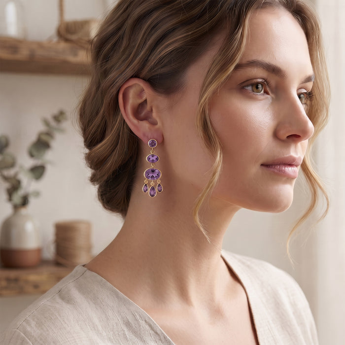 Amethyst Gemstone Jewelry