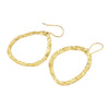 Gold Open Hoop Earrings