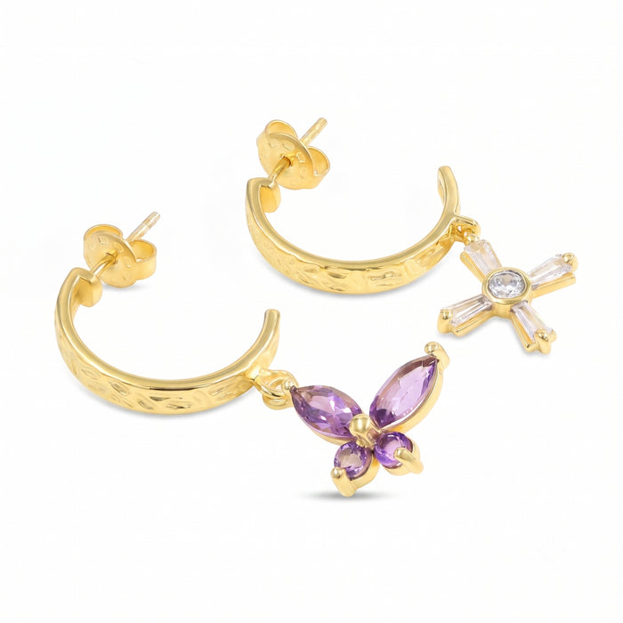 Amethyst Jewelry and Cubic Zirconia