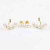 2-in-1 Convertible Pearl Ear Jacket Earrings – 1 Micron 18K Gold & Silver Plated