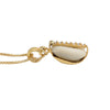 Sippy Shell & Sparkle Crystal Pendant Gold-Plated Necklace