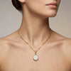 Natural Shiva Eye Round Pendant 