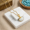 Sippy Shell Pendant Necklace Gold-Plated Women's Jewelry