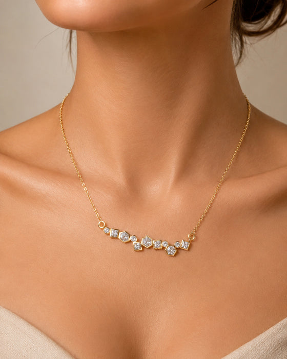 cubic zirconia necklace