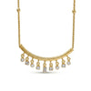 Cubic Zirconia Charm Necklace
