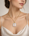 Natural Biwa Pearl Charm Pendant