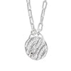Natural Black Onyx Textured Dragonfly Pendant – Silver Plated Necklace