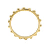 Gold Beaded Stacking Ring