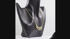 Cubic Zirconia Charm Necklace